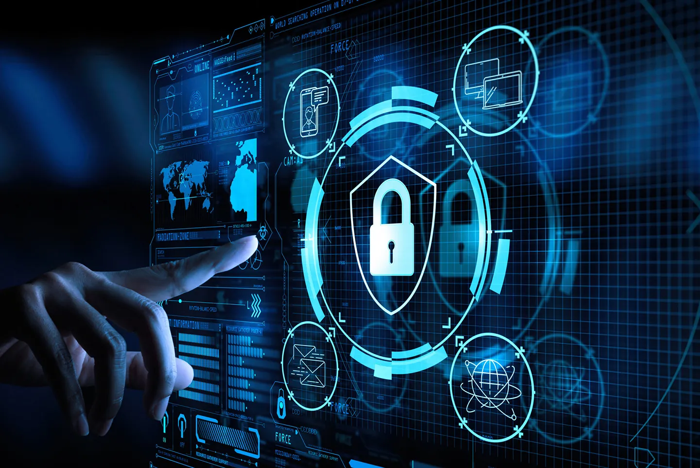 Biểu tượng lá chắn an toàn và khóa bảo mật, tượng trưng cho an toàn giải trí trực tuyến tại 8kbets